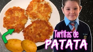 Tortitas o RÖSTI de PATATA  COCINA para niños MINICHEFS [upl. by Ferretti772]