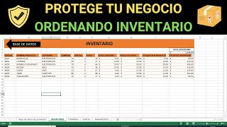 🚀 Cómo Hacer un INVENTARIO con PRECIOS y UTILIDADES con BASE DE DATOS de PRODUCTOS en EXCEL BASICO 📦 [upl. by Elleahcim639]