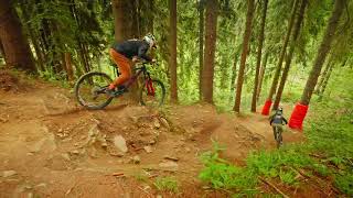 BIKE PARK Kubínska hoľa Downhill [upl. by Newkirk]