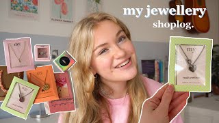 my jewellery unboxing 💌🧚🏼 trendy sieraden 2022 [upl. by Terrijo]