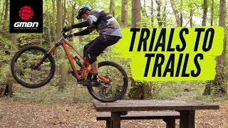 Trials Skills To Improve Your Trail Riding  MTB Skills [upl. by Rammus]