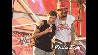 Jovanotti e Morandi cantano “ Apri tutte le porte “ alle prove di Jova beach party a Lignano [upl. by Iblehs]