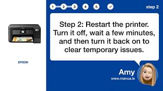 quotHow to Troubleshoot Epson EcoTank ET2850 Printing Problemsquot [upl. by Cantlon]
