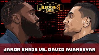 Jaron Ennis vs David Avanesyan Live Horizontal boxing [upl. by Assenyl]