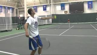 You try returning a 130mph tennis serve [upl. by Naot]