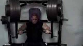 Horizontal Chest press wJason Wojo [upl. by Yllier434]