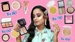 Top 10 Highlighters Under Rs200  Best Highlighters in India  Starting Rs80 Only 😱  Bloom Zone [upl. by Atlante]