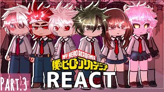 BNHAMHA Class 1A React To The Future MHA Reaction Video MHA react to  Bkdk  🥦💥 33 ANGST [upl. by Anihc786]