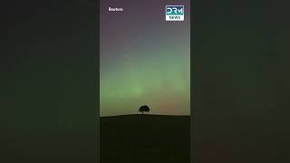 Northern Lights Over the UK A Breathtaking Spectacle  DRM News  AE1E [upl. by Angell807]