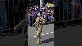 Desfile Militar de El Salvador elsalvador pupusas pulgarcitodeamerica [upl. by Leahcir]