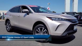 2022 Toyota Venza LE Sport Utility Stockton Lodi Manteca Sacramento [upl. by Savanna]