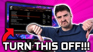 BIOS Setting That’s Ruining Your PC  Turn it Off Now [upl. by Allak]