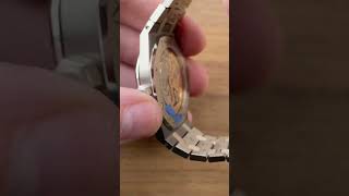 Audemars Piguet Royal Oak Extra Thin Jumbo Platinum Titanium 15202IPOO1240IP01 1Minute Review [upl. by Colene]