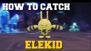 HOW TO CATCH ELEKID IN POKEMON BRILLIANT DIAMOND AND SHINING PEARL ELEKID LOCATION IN BDSP [upl. by Ennahgem]