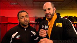 Cesaro interviews Santino Marella [upl. by Finn]