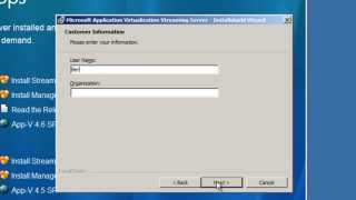 How To Install Application Virtualization AppV Streaming Server [upl. by Browning126]