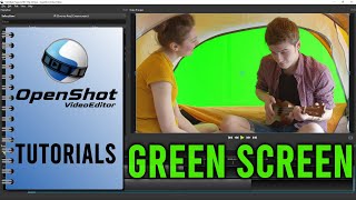 OpenShot Tutorial  How To Edit Green Screen For Video Overlay [upl. by Deuno]