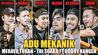 Adu Mekanik Merayu Tuhan Live Ngamen Tri Suaka Zidan Nando Astroni Mubai Ricky [upl. by Riobard]