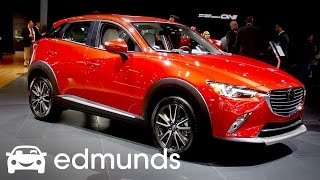 2017 Mazda CX3 Review  Features Rundown  Edmunds [upl. by Yordan785]