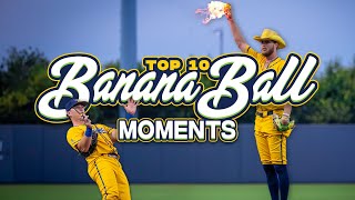 Top 10 Banana Ball Moments of 2023  The Savannah Bananas [upl. by Yalcrab895]