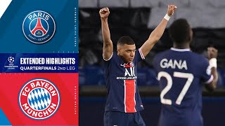 Paris SaintGermain vsBayern Munich Extended Highlights  UCL on CBS Sports [upl. by Acireed]