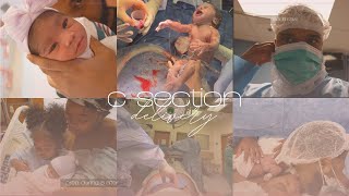 REAL BIRTH VLOG  REPEAT CSECTION 38 WEEKS  WELCOME BABY SERENITY  POSITIVE BIRTH EXPERIENCE [upl. by Ollayos]