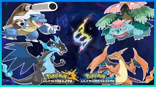 Pokemon UltraSun amp UltraMoon  How To Get Mega Charizard XYVenusaur amp Blastoise [upl. by Zakaria]