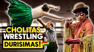 Cholitas Wrestling  Un Show epetaculaaaar 🇧🇴 [upl. by Larkin]