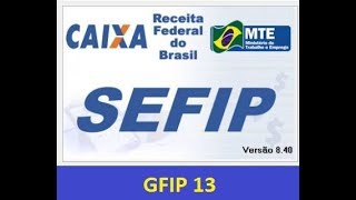 ENVIO SEFIP do DECIMO TERCEIRO  GUIA FGTS do DECIMO TERCEIRO TEM [upl. by Groscr]