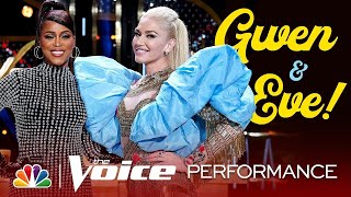 Gwen Stefani LAMB Medley with Special Guest Eve  The Voice Live Top 11 Eliminations 2019 [upl. by Alidus]