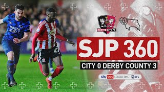 SJP 360 Derby County  Exeter City Football Club [upl. by Nihi]