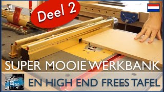 Super mooie werkbank  frees tafel Deel 2 [upl. by Lamdin]