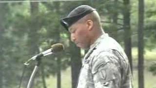 LTC Randolph C White Jr Delivers Infantry Graduation Speec [upl. by Aiasi]