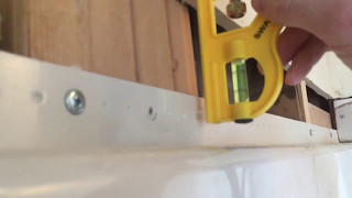 How to install drywall over a tub or shower flange [upl. by Esemaj]