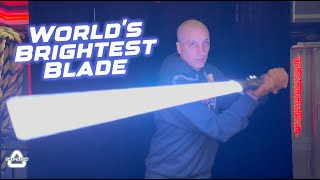 Worlds Brightest TRISTAR Custom Lightsaber 3Strip Pixel Blade for Tug 4K [upl. by Emyle]