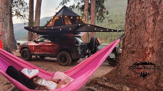 BC Family Day Camping with friends  Jeep Cherokee KL [upl. by Otrebor]