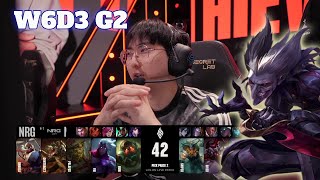 NRG vs 100  Week 6 Day 3 S14 LCS Spring 2024  NRG vs 100 Thieves W6D3 Full Game [upl. by Wally]