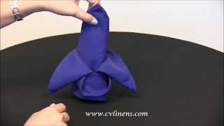 How to Fold a Napkin Into a Bishop Hat [upl. by Jonis]