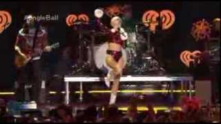 Miley Cyrus Z100 Jingle Ball Madison Square Garden 12132013 [upl. by Eeltrebor274]