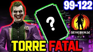 Torre RETORCIDA FATAL 99122  JEFES 100 Y 120  Mortal Kombat Mobile [upl. by Atled470]