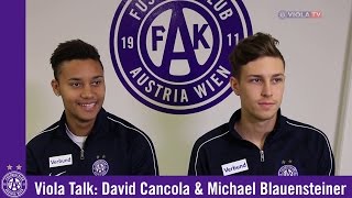 ViolaTalk David Cancola und Michael Blauensteiner [upl. by Naashom453]