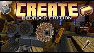 Create Addon Minecraft PE MCPE Bedrock Edition Addon [upl. by Noram942]