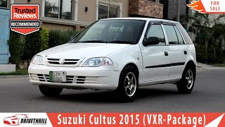 Cultus 2015 VXR l 1st Generation Facelift Detailed Review Price Specs amp Features  Drive Thrill [upl. by Nitnelav424]