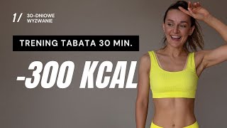 WYZWANIE JESIEŃ 🔥1 Trening odchudzający TABATA 300 KCAL [upl. by Salvatore579]