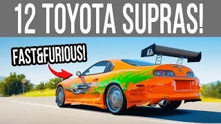 12 Different Toyota Supras In a FORZA Game [upl. by Rizas163]