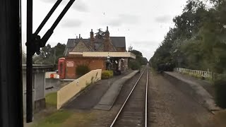 Class 73 Cab Ride  Wymondham Abbey to Dereham Part 1 of 2 [upl. by Ahtebat]