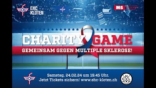 Charity Game Gemeinsam gegen Multiple Sklerose  EHC Kloten x MSGesellschaft [upl. by Cohbert]