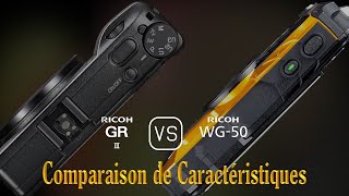 Ricoh GR III vs Ricoh WG50 Une Comparaison de Caractéristiques [upl. by Noraa]