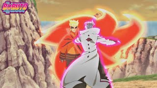 Naruto modo barión vs isshiki  Pelea completa  2k 60 Fps  Sin marco ni cortes [upl. by Asilrak]