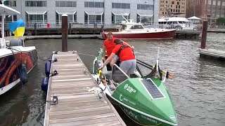 2 men to row across the Atlantic from NYC to Ireland [upl. by Carpenter727]